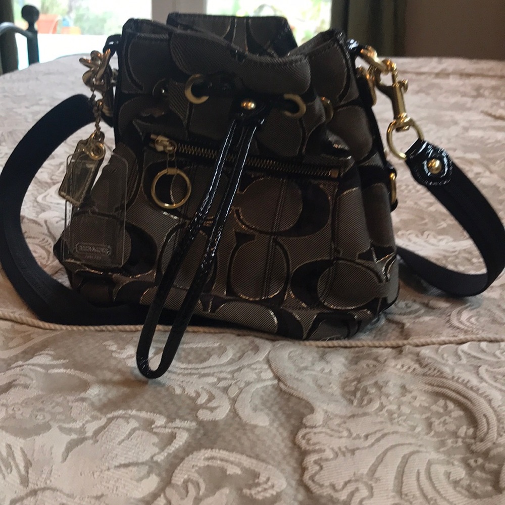 Coach Poppy drawstring bucket bag